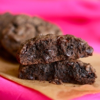 Double Dark Chocolate Cookies (Levain Bakery Copycat)