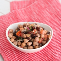 Balela (Middle Eastern Chickpea & Black Bean Salad) Trader Joe's Copy Cat