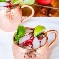 Pomegranate Mint Moscow Mule